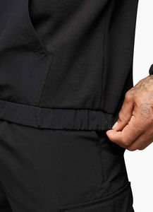 Sweat-shirts à capuche décontractés en coton pour hommes, mode, manches longues, cordon de serrage, polaire, poche, respirant, rapide - Product Image 5