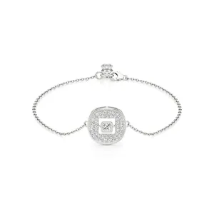 Pulsera de Cadena con Diamantes Halo Celestial - Product Image 1