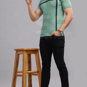 Venta al por mayor hombres Polo camiseta logotipo personalizado impreso Casual verano traje algodón camiseta hombres Polo camiseta elegante - Product Image 5