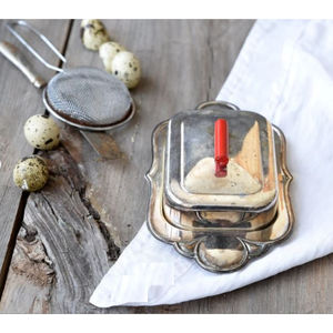 Nouveaux plateaux de service de fromage caillé de conception classique avec couvercle accessoires de salle à manger de table plateaux de service de lait caillé et de lait caillé - Product Image 3