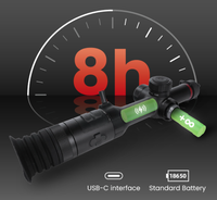 Guide TU SE 3.0 Series TU425S LPVO Monoculaire Thermique 575g Ultra Léger 15mK 4x Portée 1300m pour la Chasse Nocturne