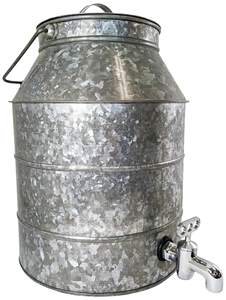 Dispensador de zumo galvanizado con grifo de cobre, alta calidad, elegante, uso en bares y fiestas, barato, cantidad mínima - Product Image 4