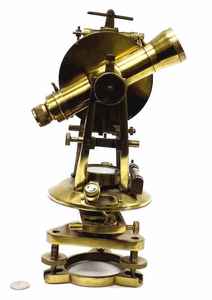 กล้องส่องทางไกล Theodolite แบบวินเทจของทะเลอินเดีย - Product Image 2