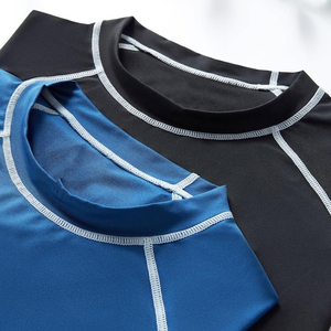 OEM Wholesale Blank OEM <b>Surf</b> <b>Printed</b> Compression Shirt Long Sleeve UV Custom Rash Vest Custom <b>Printed</b> Rash Guard for Men - Product Image 4