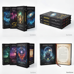 SunGene - Impresión de Libros Personalizados con Cubierta de Tapa Dura y Estampado en Relieve, Fabricante de Novelas de Autopublicación, Libro de Edición Limitada con Bordes Pintados - Product Image 2