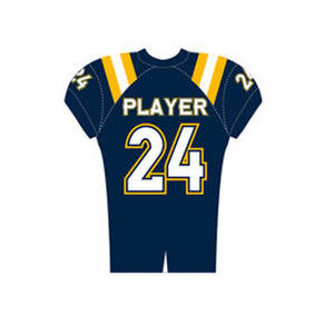 Maillot de football américain Applique Logo personnalisé Imprimé Entraînement Équipe de jeunes Maillot et haut de football - Product Image 2