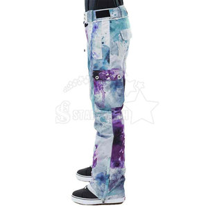 Pantalones de Esquí Casuales Ligeros de Tela Suave, Ajuste Cómodo, Transpirables, de Poliéster/Nailon, para Clima Frío y Nieve - Product Image 4