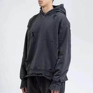 Sweat-shirts à capuche oversize pour femmes et couples, pulls épais vintage délavés à l'acide 2026 - Product Image 2
