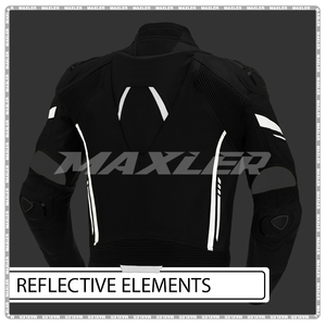 Veste de moto imperméable pour homme, de qualité supérieure, dernier design, rembourrage doux, confortable, en cuir véritable. - Product Image 5
