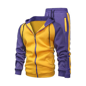 ชุดวอร์มสีเทาสำหรับผู้ชายมีทุกขนาดสไตล์อเมริกันและยุโรป - Product Image 2