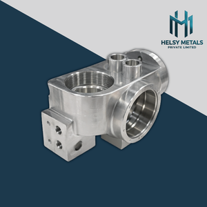 Bloc de collecteur en aluminium de haute précision, usiné VMC, précision dimensionnelle, finition de surface, corps de vanne de contrôle de fluide, boîtier de pompe - Product Image 5