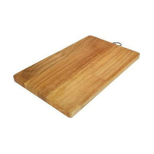 Bloc à découper avec poignée en métal Nature planche à découper en bois entier accessoires de cuisine planche à découper en bois de mangue - Product Image 2