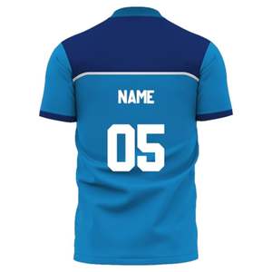 High Quality Breathable Soccer Jersey Custom Sublimated Football Team <b>Shirt</b> with Customizable Name Print - Product Image 3