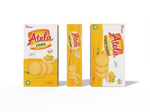 Crunchy Corn Crackers 150G Snack ligero y delgado Vietnam OEM ODM Factory - Product Image 4