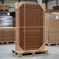 Porta Interna Moderna in Legno di Quercia Naturale con Anima in Legno Massello, a Battente Singolo, per Camere da Letto, Cucine e Progetti Residenziali, Fornitore OEM, Insonorizzata