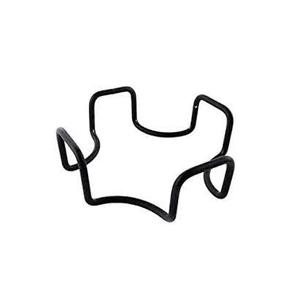 Dessous de verre en MDF de cuisine design de luxe avec support en métal forme ronde couleur marron clair personnalisé avec vente - Product Image 6