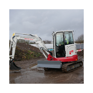 Takeuchi TB335R เครื่องขุดขนาดเล็กสามารถจัดส่งด้วยห้องโดยสารและตัวควบคุมแบบเต็มรูปแบบ - Product Image 3