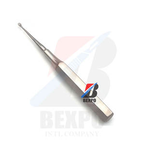 Cureta de hueso Dental quirúrgico Molt de un solo extremo, instrumento de mano de acero de 3,5mm, fuente de alimentación Manual - Product Image 3