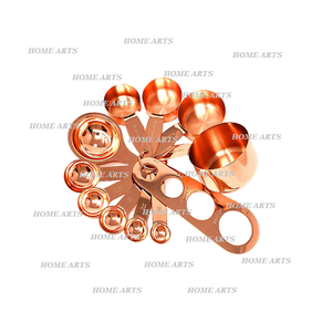 Dernier modèle de tasses à mesurer de cuisine en acier inoxydable Lot de 4 tasses à mesurer de forme ronde de tailles différentes en vrac - Product Image 4