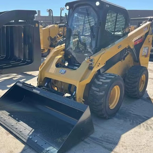 Chargeuse sur pneus compacte Caterpillar 272D3, diesel, hydraulique à haut débit |   Matériel de construction - Product Image 4