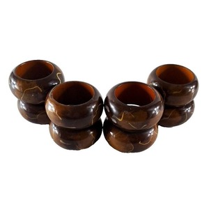 Porte-serviettes en anneau incrusté d'os Taille personnalisée pour la maison Cuisine et table Porte-serviettes en incrustation d'os Vente en gros Bon prix - Product Image 3