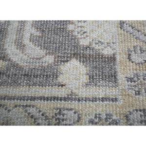Alfombras de Lana Anudadas a Mano Erbe, Gris y Negro, Estilo Boho, con Medallones Abstractos y Patrones Rectangulares para el Hogar, Sala de Estar, Pasillo, Enlp-09 - Product Image 3