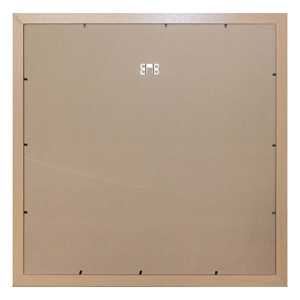 Marco de Fotos Clásico de Madera de 50 x 50 cm, Estilo Colgante, Color Haya Claro, Espejo Cuadrado A3, Marco Abatible para Fotos - Product Image 3