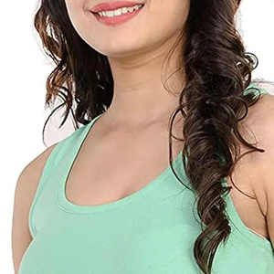 Débardeur Femme Nouvelle Collection Qualité Supérieure Tissé sur le Devant 100% Coton Séchage Rapide Respirant Décontracté Abordable - Product Image 5