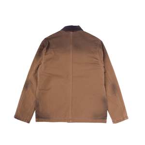 Veste utilitaire matelassée pour femme Michigan en toile respirante avec col en satin et peau de mouton, personnalisable, courte, pour l'automne - Product Image 2