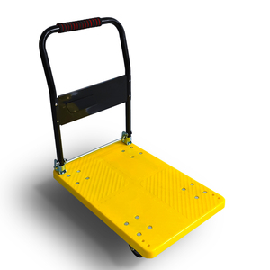 भारी शुल्क 4 पहिया प्लास्टिक प्लेटफॉर्म फोल्डेबल फोल्डेबल फोल्डेबल फोल्डेबल फोल्डेबल फोल्डेबल फोल्डेबल फोल्डिंग हैंडल - Product Image 5