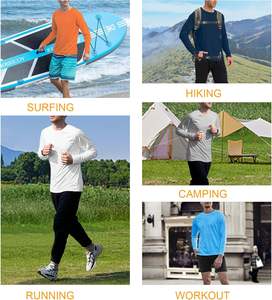 Rash Guard pour hommes avec logo imprimé personnalisé qualité respirante et durable Easy Dry nouvelle marque privée arrivée pour Rash Guard pour hommes - Product Image 6