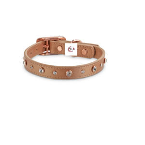 Collares acolchados de cuero para perros, de alta calidad, tacto suave - Product Image 3