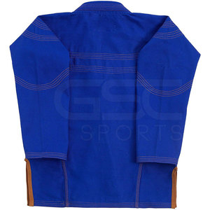 Jiu Jitsu ชุดเครื่องแบบ GI 100% ผ้าคอตตอนทนทานและระบายอากาศได้ดี450gsm ทอไข่มุก - Product Image 3