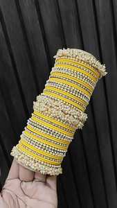 ชุดกำไลข้อมือผู้หญิงที่มีคุณภาพดีเยี่ยมชุดเครื่องประดับงานแฮนด์เมดทำจากแก้วสำหรับผู้หญิงดีไซน์ใหม่หรูหรา - Product Image 5