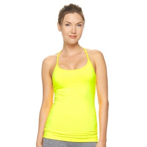 Débardeurs racerback extrêmes en gros jaunes respirants - Product Image 1