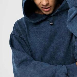 Survêtements pour hommes en gros, OEM, lavage à l'acide, impression de logo personnalisé, coupe régulière, surdimensionné, respirant, deux pièces, lavage à l'acide - Product Image 3