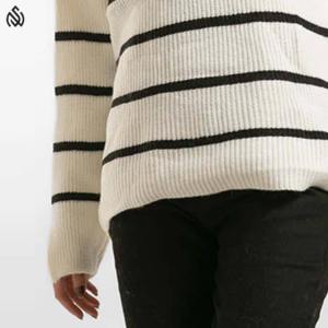 Pull à manches longues en coton fin pour femmes, dernière mode d'hiver, services ODM OEM, logo frontal, taille plus, pull pour femmes - Product Image 4