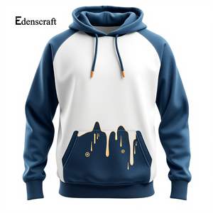 Pull à capuche léger décontracté et élégant pour hommes en mélange de coton doux pour l'hiver Streetwear-Durable Warm Wear XS Size - Product Image 1