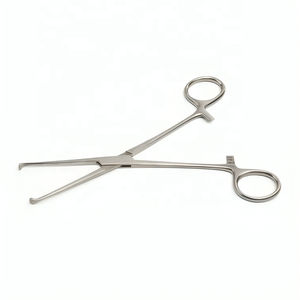 REHMAT NOOR INDUSTRY RN-VPF-001 Pinza Quirúrgica Veterinaria Allis para Sujetar Tejidos y Órganos, 18 cm 7.1 Pulgadas, 4x5 Dientes - Product Image 3