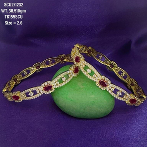 Pulsera de circón verde Premium para mujer, brazalete de Plata de Ley 925 chapado en oro, pulseras de tenis cúbicas de moda, par de pulseras para mujer - Product Image 5