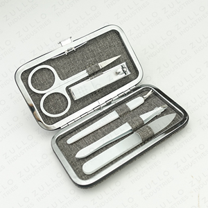 Premium Multi Color Manicure <b>Pedicure</b> <b>Set</b> Professional Nail Grooming Kit Custom Logo Stainless Steel Tools Wholesale OEM - Product Image 6