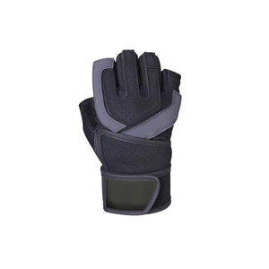 Guantes de gimnasia de levantamiento de pesas ajustables hechos a medida, calidad superior, antideslizantes, antiarrugas, alta elasticidad, calidad superior para unisex - Product Image 4