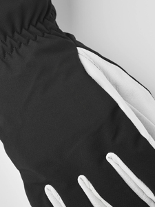 Gants de ski coupe-vent thermiques pour la saison d'hiver unisexes personnalisés mitaines de ski en cuir imperméable gants de ski de conduite sportive confortables - Product Image 3