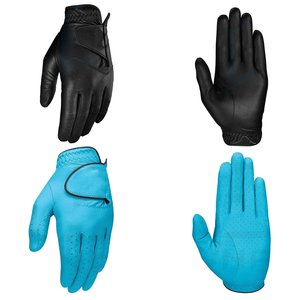 Guantes de golf para todo tipo de clima Cabretta Leather Soft Palm Power Net Mesh Insert Paralelo al pulgar para un agarre flexible adicional - Product Image 6