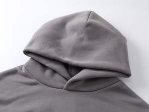 ชุดเสื้อมีฮู้ดน้ำหนัก400- 500 GSM เสื้อฮู้ดเสื้อสวมหัวโอเวอร์ไซส์ - Product Image 2