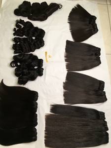 HOT COMBO HUMANO Paquete de cabello crudo sin procesar Natural recto de alta calidad 100% vietnamita Remy Virgen trama de la piel cutícula del cabello - Product Image 5