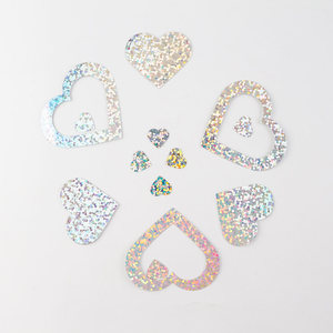 Sequin รูปร่างพิเศษหลุมศูนย์กลางขนาดเล็กสีโฮโลแกรม, selanusa - Product Image 1