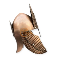 Armure moderne du casque du Seigneur des Anneaux ou de la Couronne d'Elendil avec finition métallisée imprimée UV
