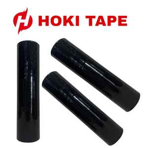 Durable 30cm X 100M Película de PE elástica negra Paleta de fundición suave Embalado para protección de embalaje de comestibles Envío Película de plástico - Product Image 3