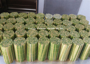 2025 Venta al por mayor Eco2go Vietnam Pajitas de hierba verde Buen precio Accesorios ecológicos para bebidas - Product Image 6